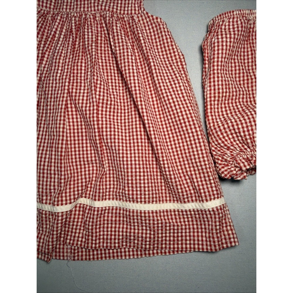 Vintage Y2K Ladybug Seersucker Dress Size 4t Rare Too By Rare Editions - Picture 16 of 16